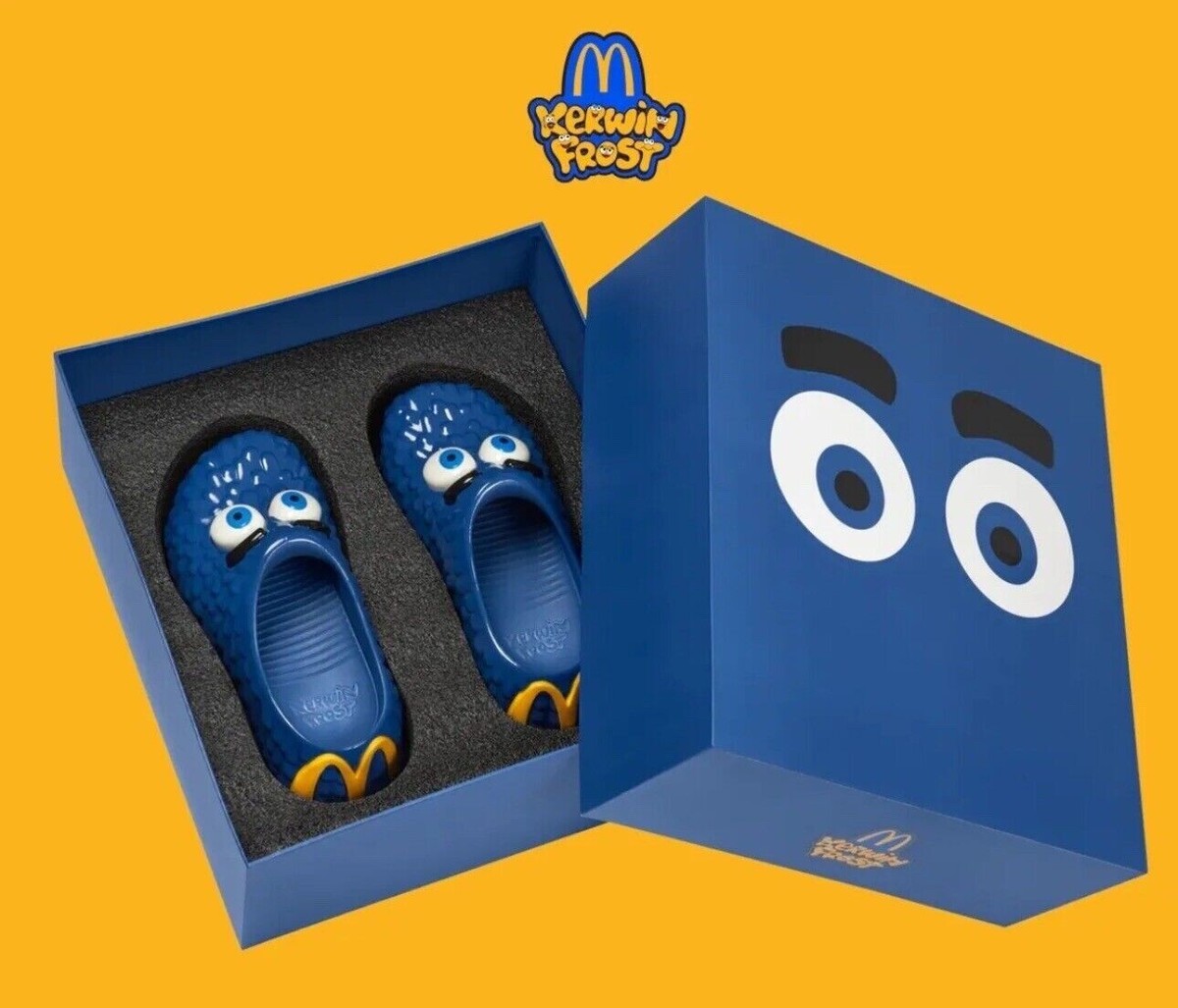 Kerwin Frost Fry Guy Clog McDonalds Collab Size 12