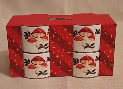 Ramekins NIB The Bakeshop by Masterclass Mushrooms Set of 4 Oven Safe Bowls