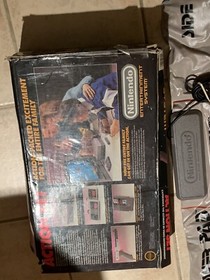 Original Nintendo NES Box Only Power Pad Only  Works Tested Box And Pad Only See