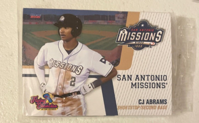 2021 SAN ANTONIO MISSIONS TEAM SET 30 CARDS COMPLETE NEW CJ ABRAMS RC SEALED