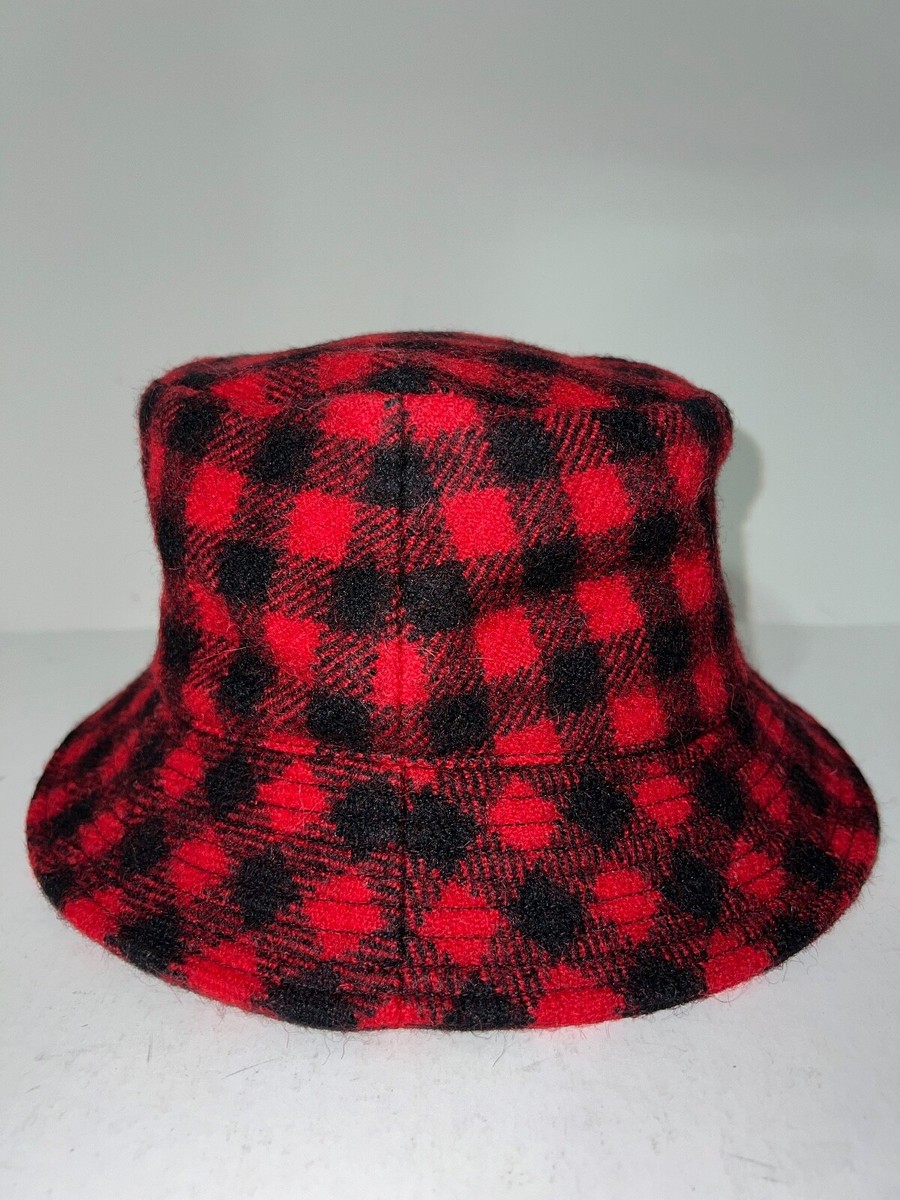 Celine Paris Black Red Checkered Check Wool White Logo Sun Celine Paris Black Red Checkered Check Wool White Logo Sun