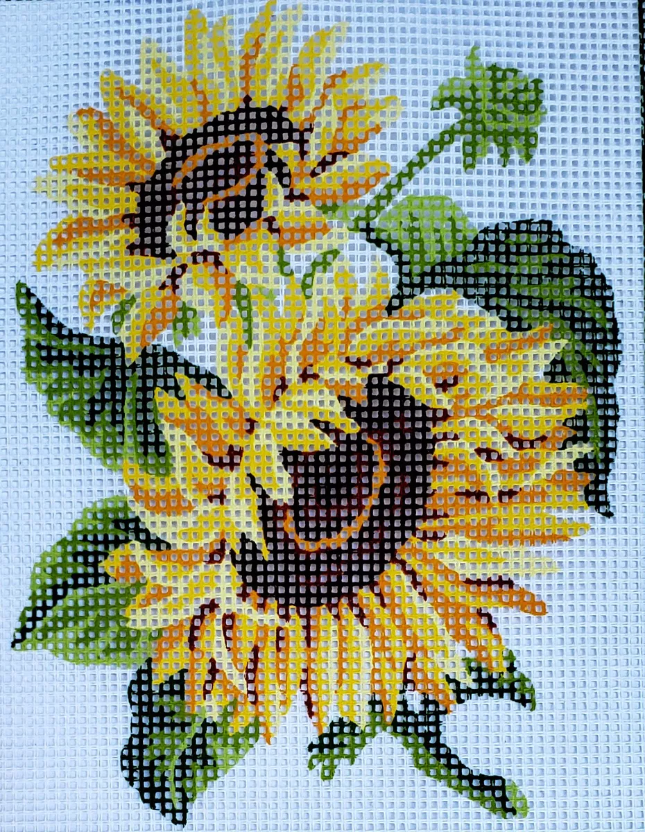 Half cross stitch tapestry outlet