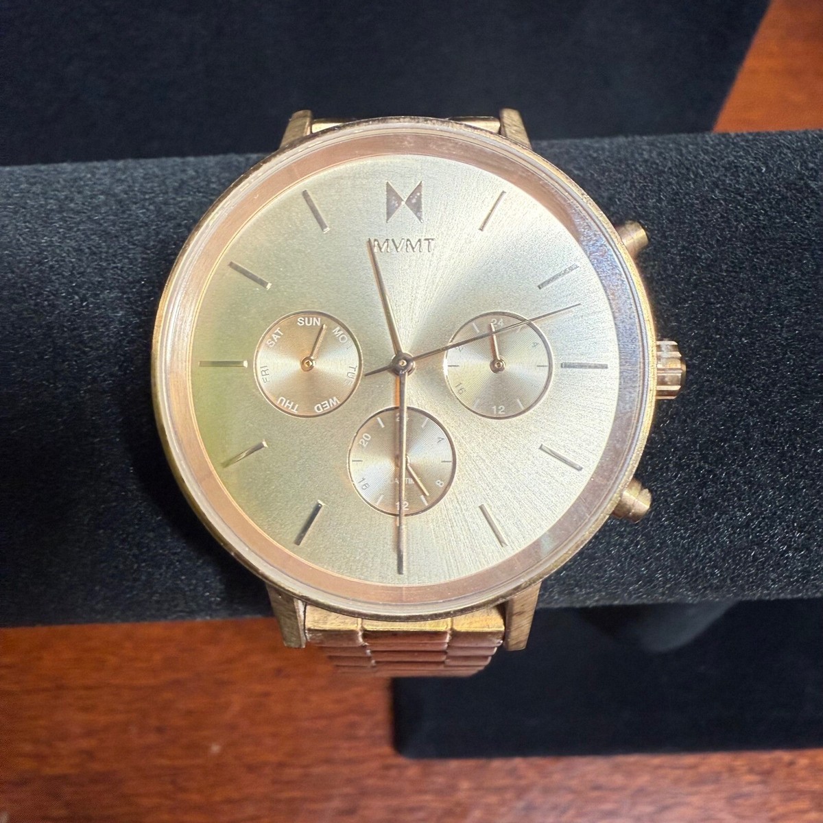 MVMT Watch Nova Orion Rose 38MM Ion Plated Stainless Steel New