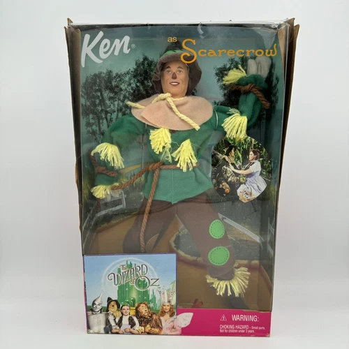 1999 Barbie Doll Wizard of Oz Ken as Scarecrow Mattel 25816 -
