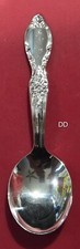 VINTAGE WM ROGERS SON IS SILVER-PLATED STRAIGHT HANDLE BABY SPOON