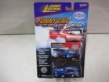 Johnny Lightning White Lightning Funny Car Legends Blue Max