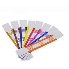USD Dollar ID Wrap Currency Money Bundle Bands Strap 400 Pcs Assortment Bill Tag