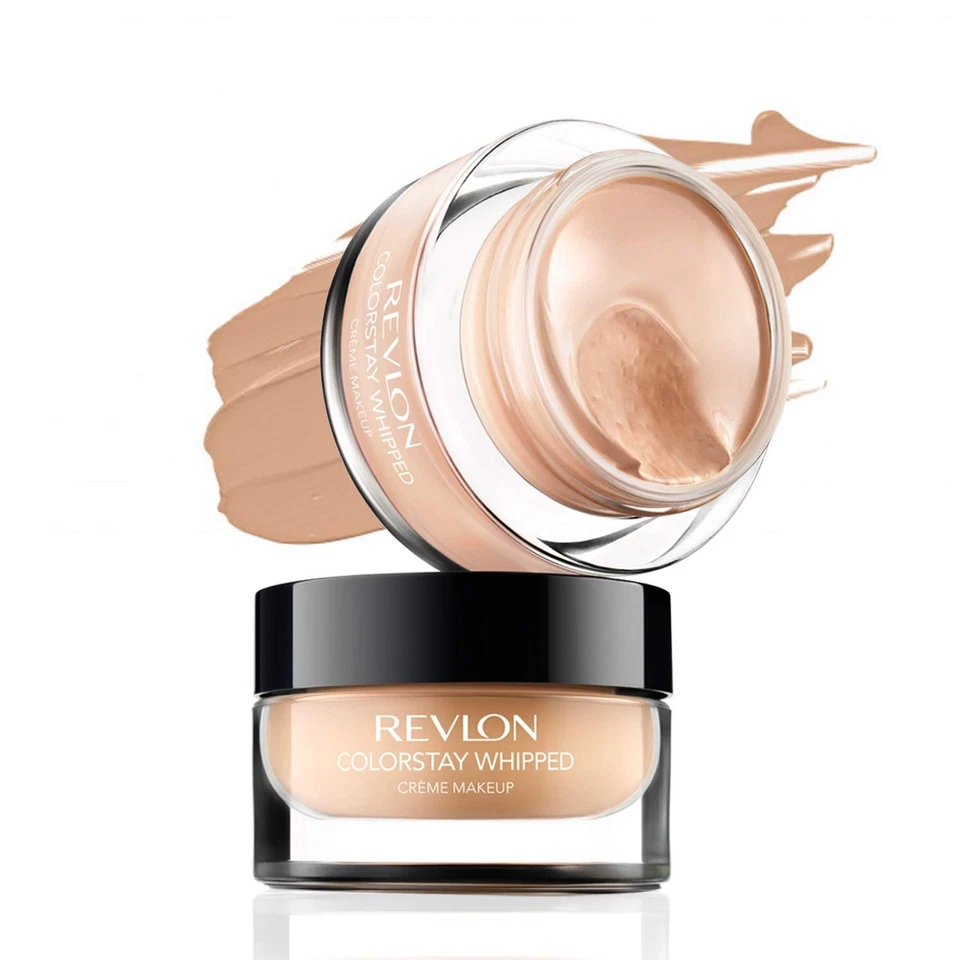REVLON Colorstay Whipped Crème Makeup Ultra-Light, Bouncy Natural Tan (370) F/S - Image 3 of 4