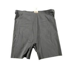 Spanx Black Power Short High Compression Shorts Mid-Thigh Medium M