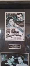 Cary Grant Joan Fontaine Framed Limited Edition Classic Movie Photograph
