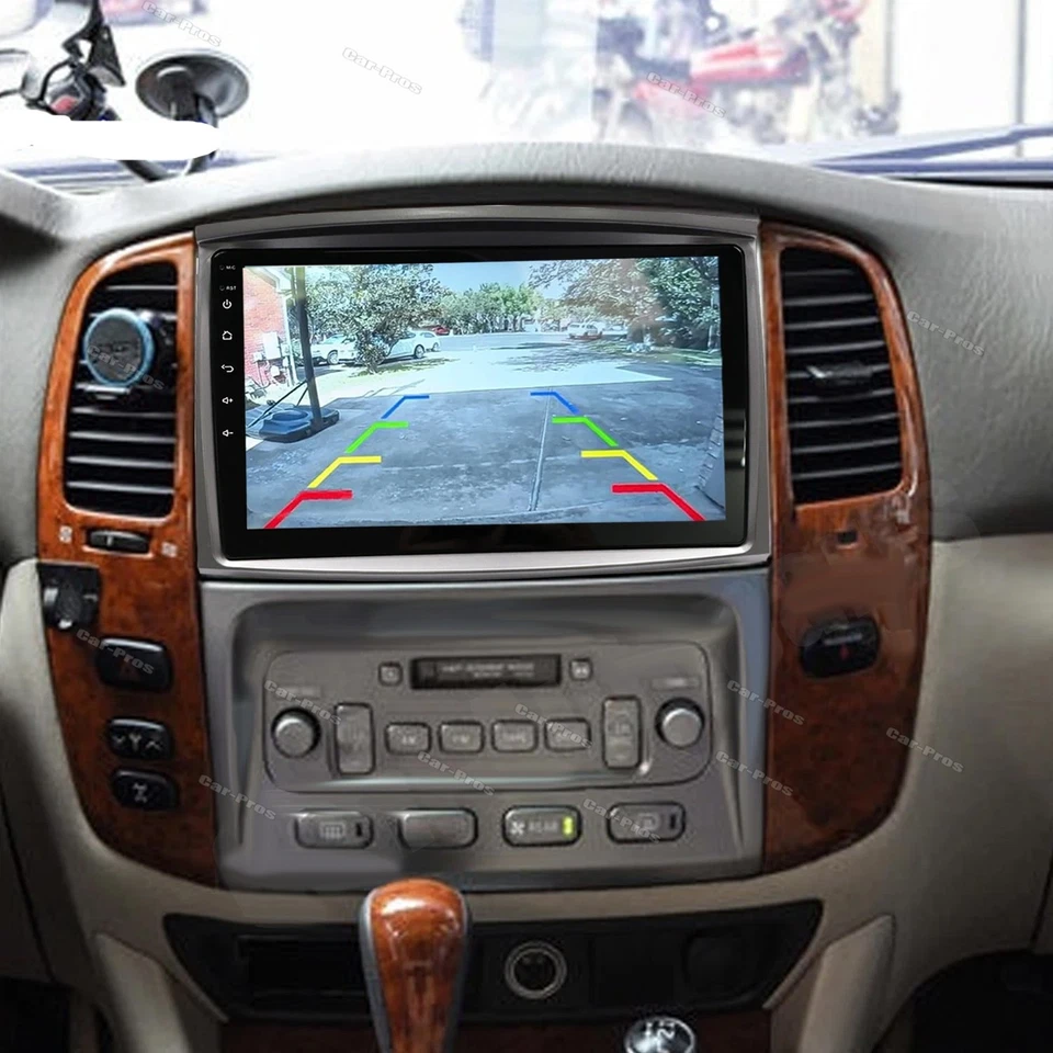 Radio estéreo para automóvil Carplay GPS Wifi para Toyota Land Cruiser Lexus LX470 2002-2007 Foto 2 de 4