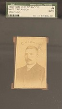 1888 N403 Yum Yum Tobacco Cap Anson SGC Authentic