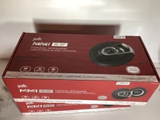 Pair Polk MM652 6.5" Coaxial Speakers Marine Certified 300W Car/BOAT/ATVr of
