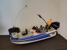 Radiocomando Vintage Tyco RC Bass Boat Mattel Ruote con Telecomando