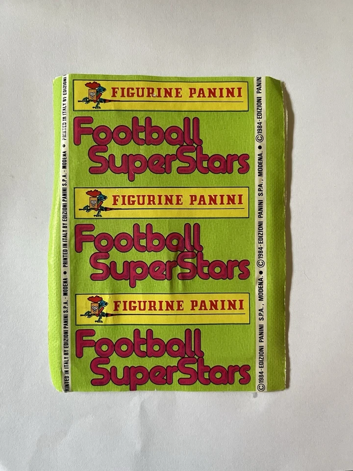 Panini Future Superstars 1984 - Lote de 9 cartas raro - Casi nuevo + Paquete vacío + 2 tarjetas rasca y gana Foto 4 de 4