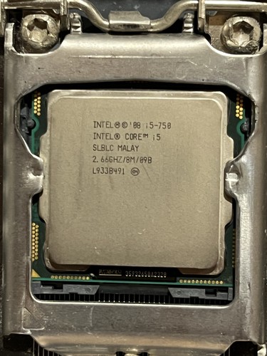 MSI P55-GD65, LGA1156 Socket, Intel Motherboard With Intel I5-750 And 6gb Ram - Picture 3 of 5