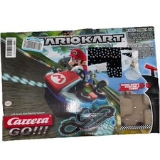 Carrera GO  Nintendo Mario Kart 1/43 Slot Car Set 62941 Open Box