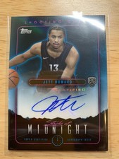 2023-24 Topps Midnight - Stroke of Midnight Autographs Jett Howard #SMA-JHO (AU,