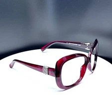VTG FRANCO SARTO 10098-SR0705 FSRB Burgundy Cat Eye Eyeglasses FRAMES ONLY