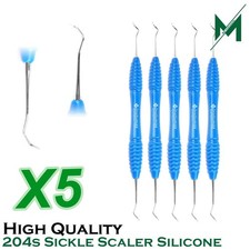 Sickle Scaler 204S Dental Hand Instruments Pro Periodontal Pick Hygiene Tool