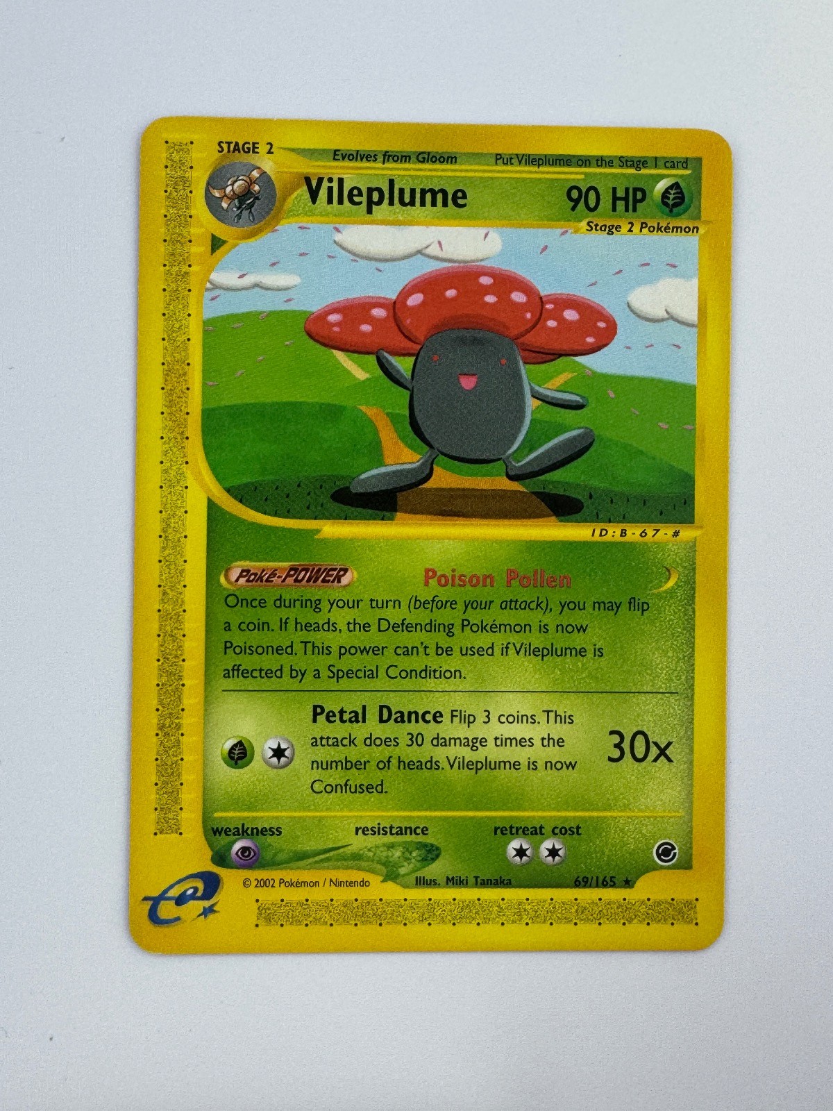 Vileplume | 69/165 | Expedition Base Set | Rare | | MP