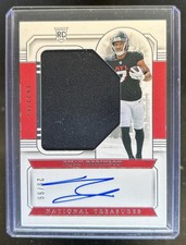 2023 National Treasures Bijan Robinson Rookie Material RPS RC Jersey Auto #/99