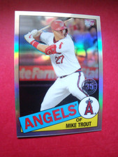 Mike Trout - 2020 Topps Chrome 35th Anniversary Baseball card #85TC-1 - Angels
