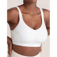 Shapermint Essentials Wireless Shaper Bra NWT White Size L MPN 10024