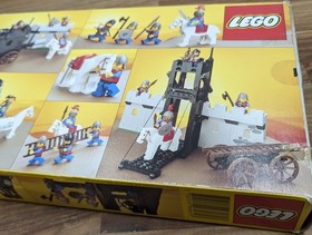 Lego 6061 Siege Tower Castle Original Box RARE Box Knights Vintage 6081 6086