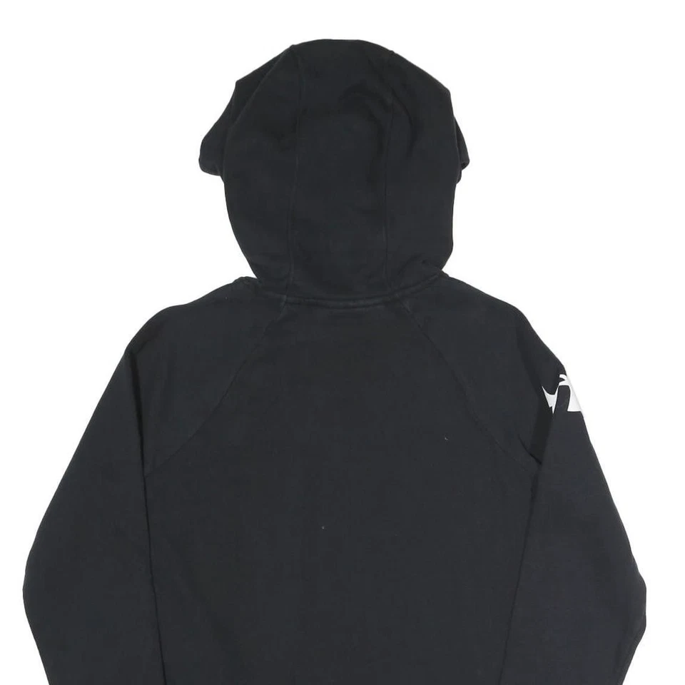 UNDER ARMOUR Sudadera Capucha Mujer Negra M Algodón Mezcla Casual - Imagen 4 de 4