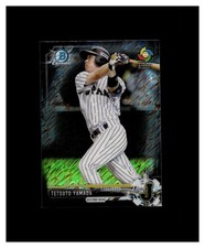 2017 Bowman Chrome Mini Prospects Black Shimmer Refractor Tetsuto Yamada /100