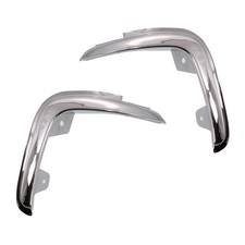 For Ford Ranger 1993-1997 Grille Molding Driver And Passenger Side Pair Chrome For Ford Ranger 1993-1997 Grille Molding Driver And Passenger Side Pair Chrome