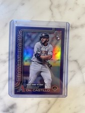 2025 Topps Update Adrian Del Castillo RC Rookie Debut Purple /250 #US267