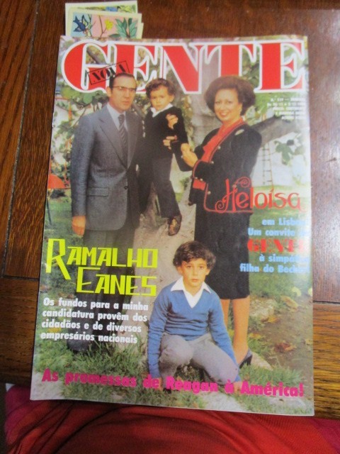 Portuguese   magazine year 1980 Lynda Linda Carter Petula Clark Peter Ustinov