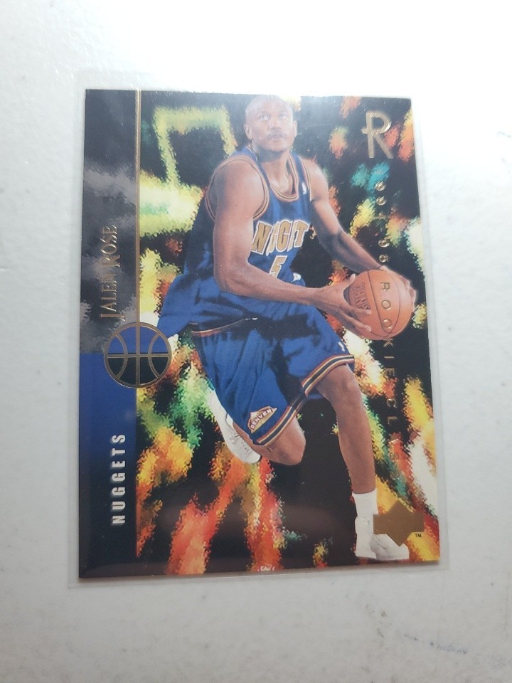1994-95 Upper Deck Basketball #159 Jalen Rose Rookie RC - Denver Nuggets
