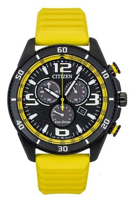 Citizen Brycen Solar Chronograph Schwarz Zifferblatt AT2585-08E 100M Herrenuhr