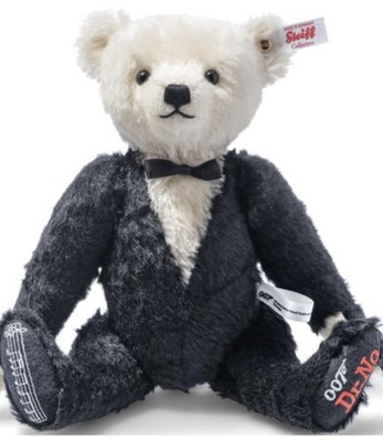 Steiff James Bond 007 Dr No Teddy, Musiklaufwerk, Top Zustand, Zertifikat,