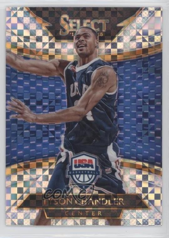 2014-15 Panini Select Courtside Silver Prizm Tyson Chandler #221 5ir