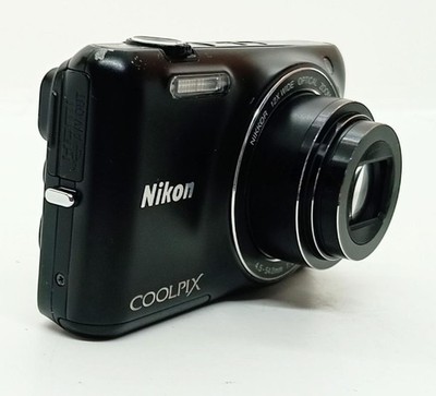 Nikon S6600 ブラック　☆送料無料☆ Exc+ ] Nikon COOLPIX S6600 16.0MP Flip Screen Digital Camera