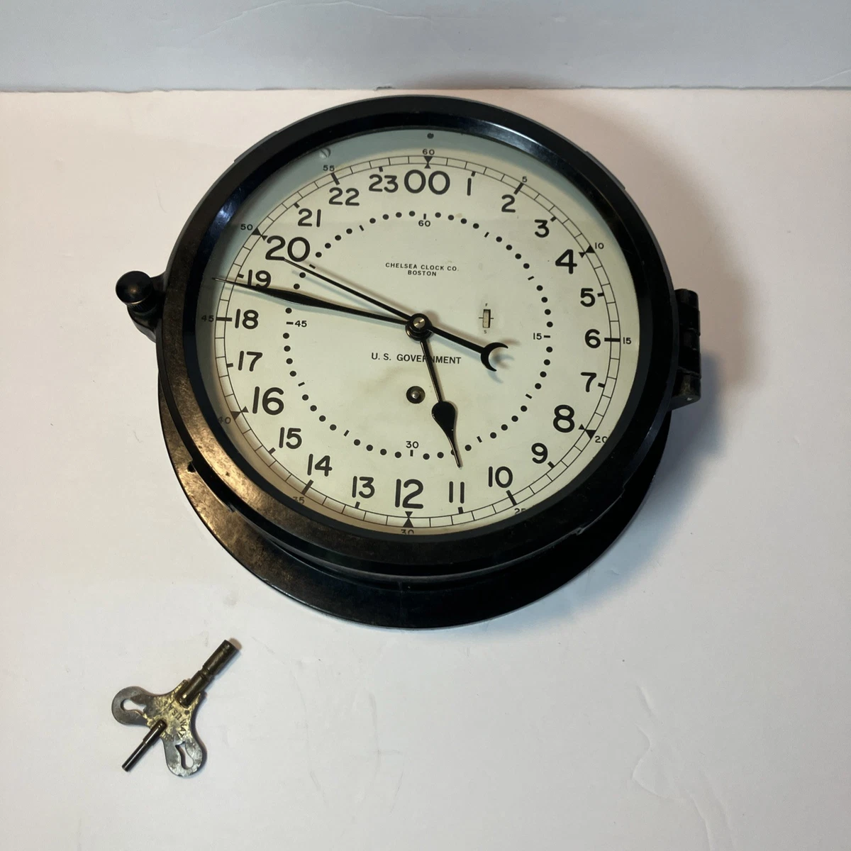 Chelsea WWII US Navy Antique Maritime Clocks for sale | eBay