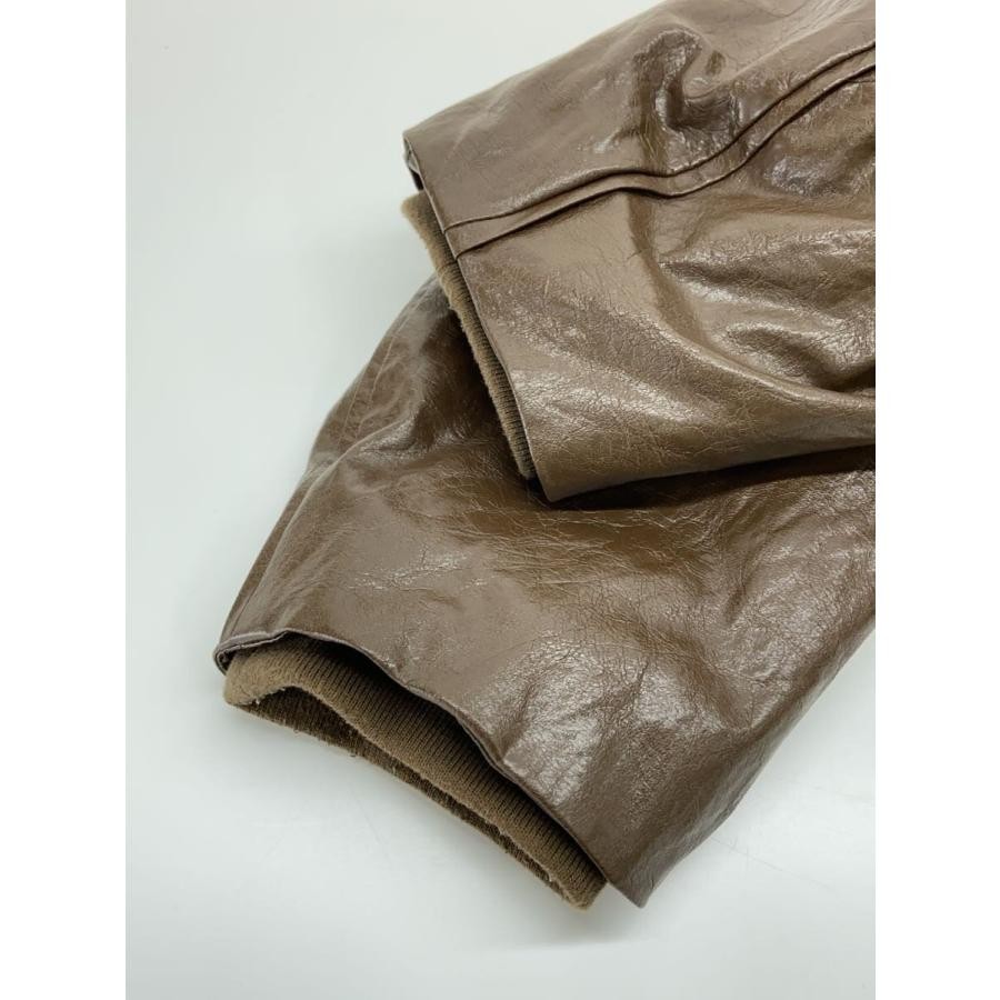 AMERI PASTING LIKE SYNTHETIC LEATHER JACKET M Fau… - image 5