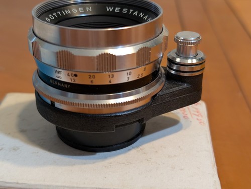 RARE Vintage Isco-Gottingen Westanar 1:2.8/50 Lens Good Used Cond Exakta - Picture 1 of 8