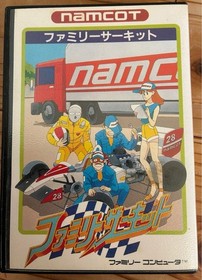 Sticker Excellent Condition Family Circuit Famicom Box and Manual Included NAMC