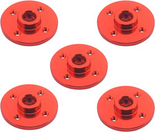 5Pack Metal 25T Servo Arm round Type Disc Steering Servo Horn Compatible with F