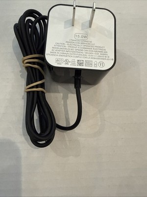 For Amazon Echo Dot (3rd Gen)with Clock, Echo Show 5 Power Adapter 15W GP92NB