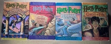 Years 1-4 Harry Potter Audio Books Cassettes Unabridged Read By Jim Dale