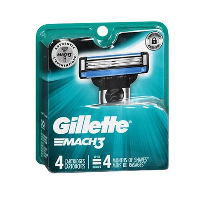 Mach3 Cartridges 4 Each By Gillette
