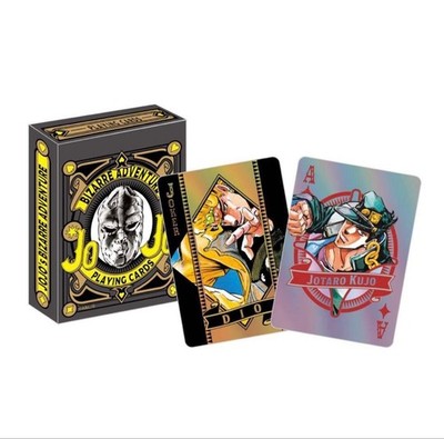 JoJo's Bizarre Adventure Aurora Playing Cards Holographic THE JOJO
