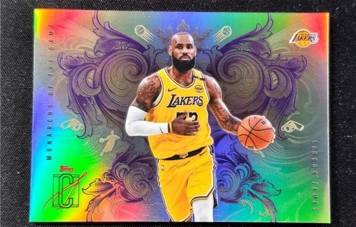 2025 Topps Signature LeBron James Base (RAW)