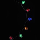 1 Pc Halloween Party Home LED Skull Lights String (20 Lights, without Battery)